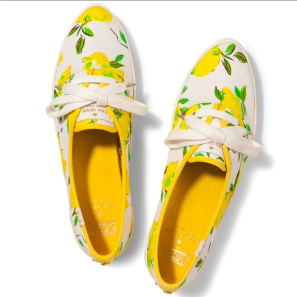 - Kate spade pointer Keds “lemon” 8 NEW